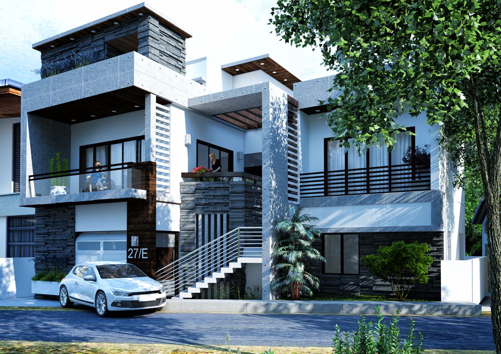 Exterior Elevation for Ms. Meera ,Rajapalayam