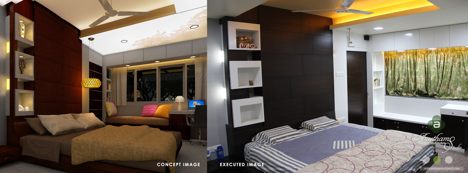 Bedroom Interior for Mr.Naveen, Coimbatore